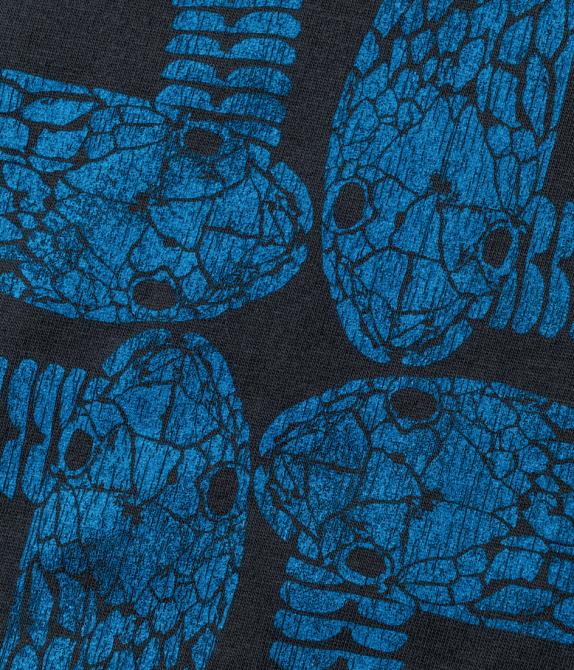 GERUGA / L/S PRINT-TEE / EXUVIAE_4 (BK)