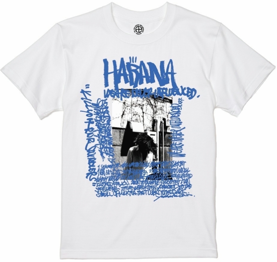 チバユウスケ × HABANA TEE (WH/SKY BLUE)