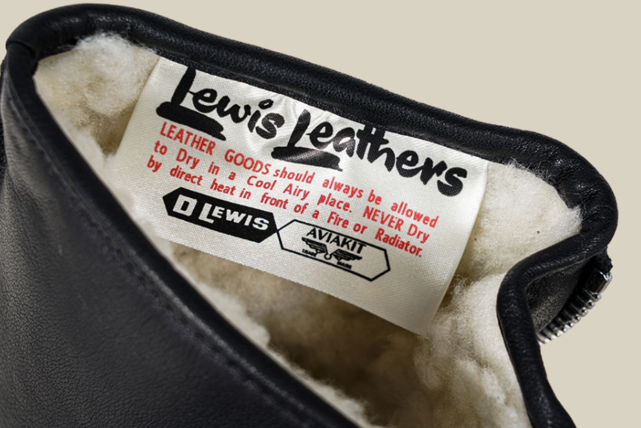 Lewis Leathers / Lined Gloves No.694