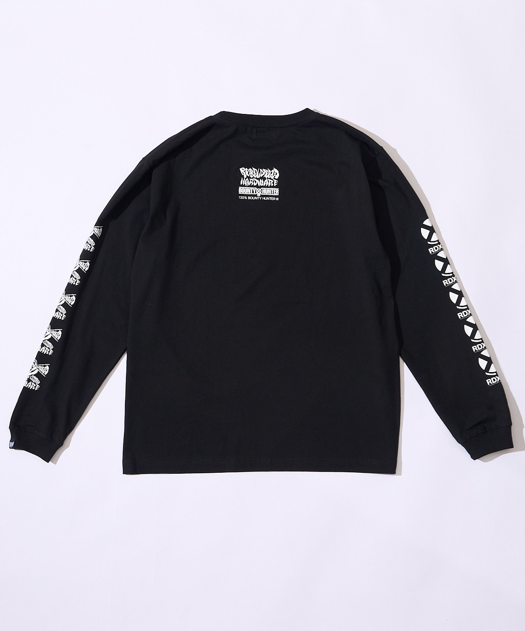 BOUNTY HUNTER × REBEL DREAD HARDWARE / BH×RDH LOGO L/S TEE(BK)