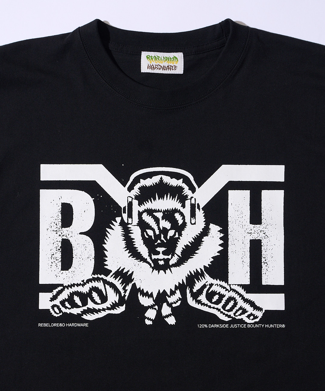 BOUNTY HUNTER × REBEL DREAD HARDWARE / BH×RDH LOGO S/S TEE(BK)