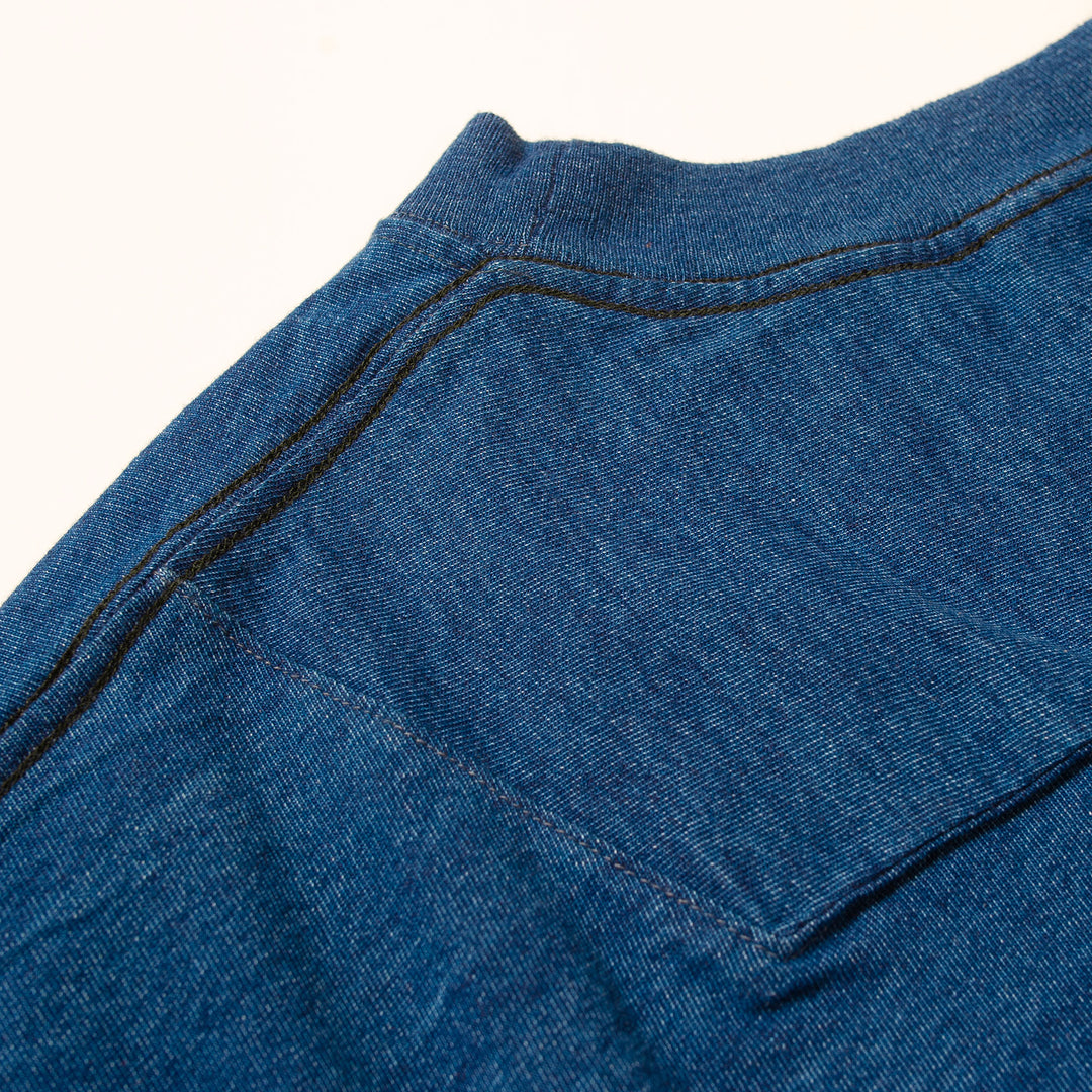 LOST CONTROL / LS Vintage Indigo Tee (Indigo Blue)