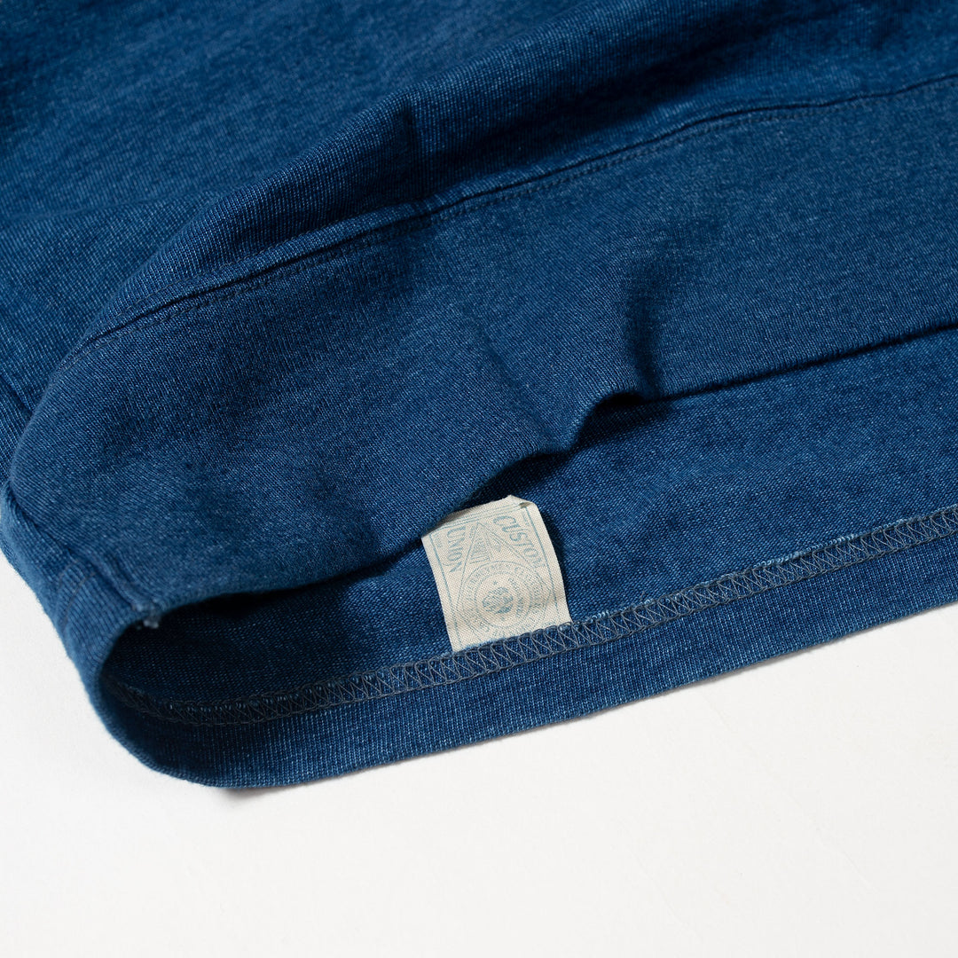 LOST CONTROL / LS Vintage Indigo Tee (Indigo Blue)