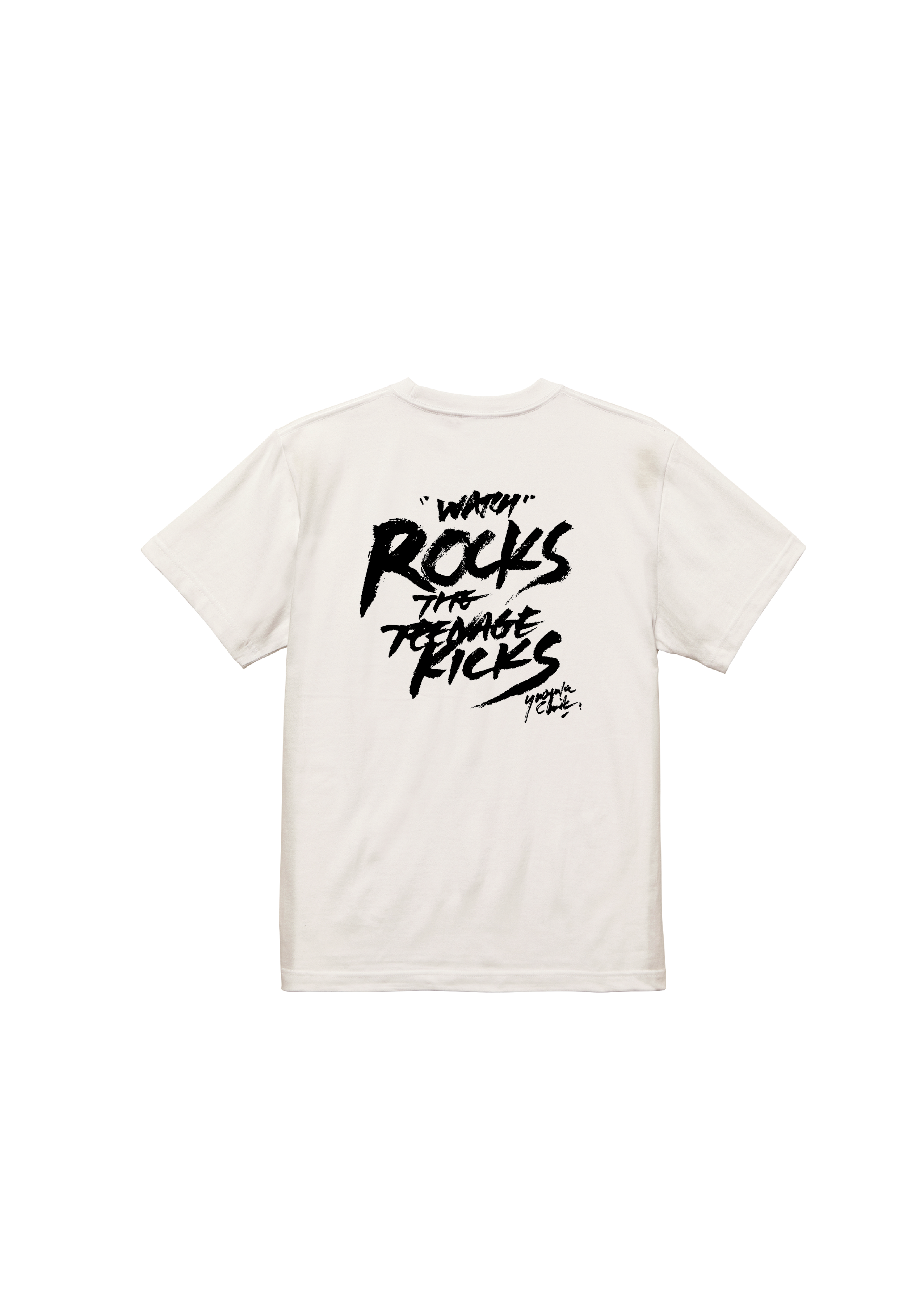THE TEENAGE KICKS TEE (VANILLA WHITE)