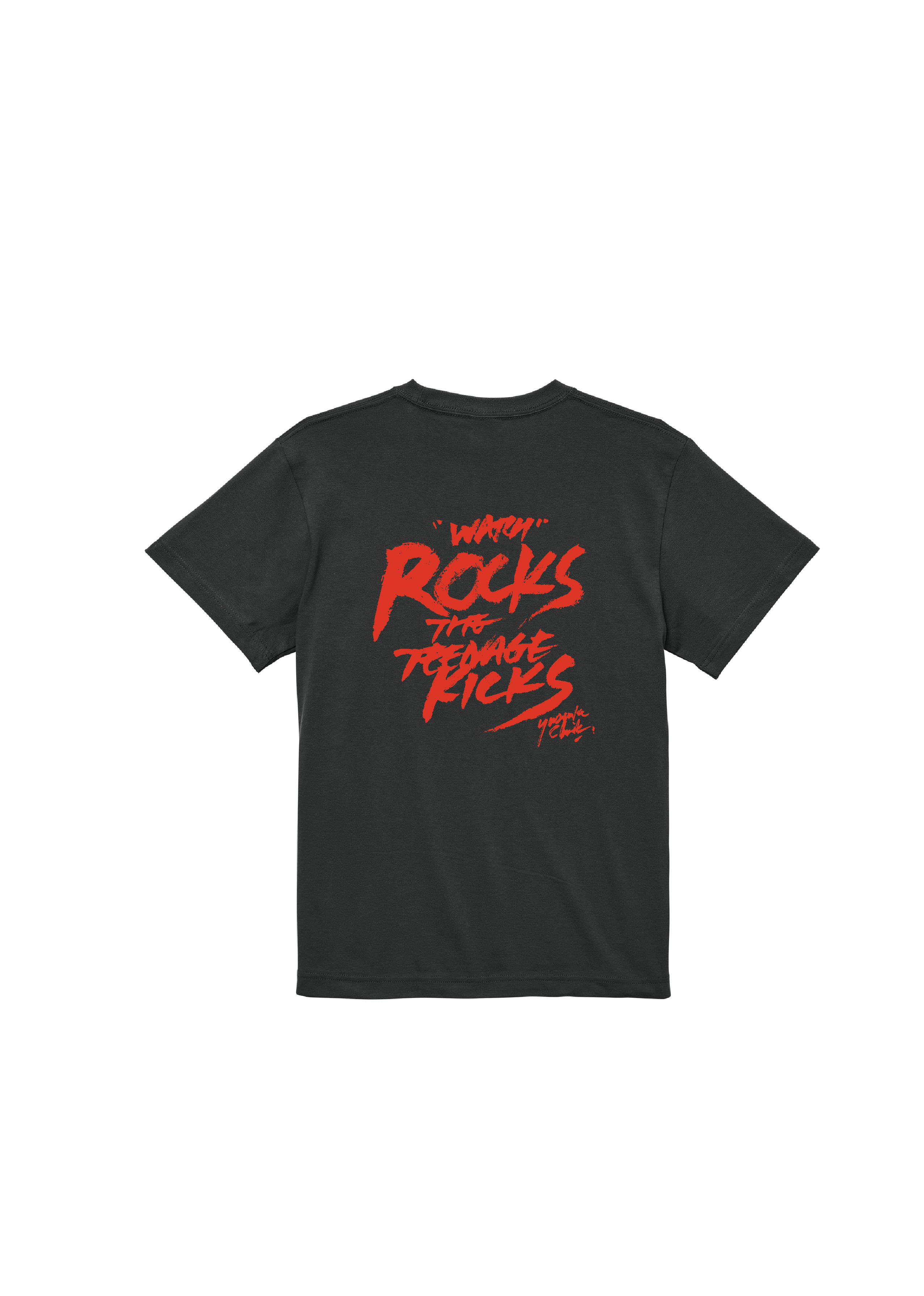 THE TEENAGE KICKS TEE (LIGHT-BLACK)