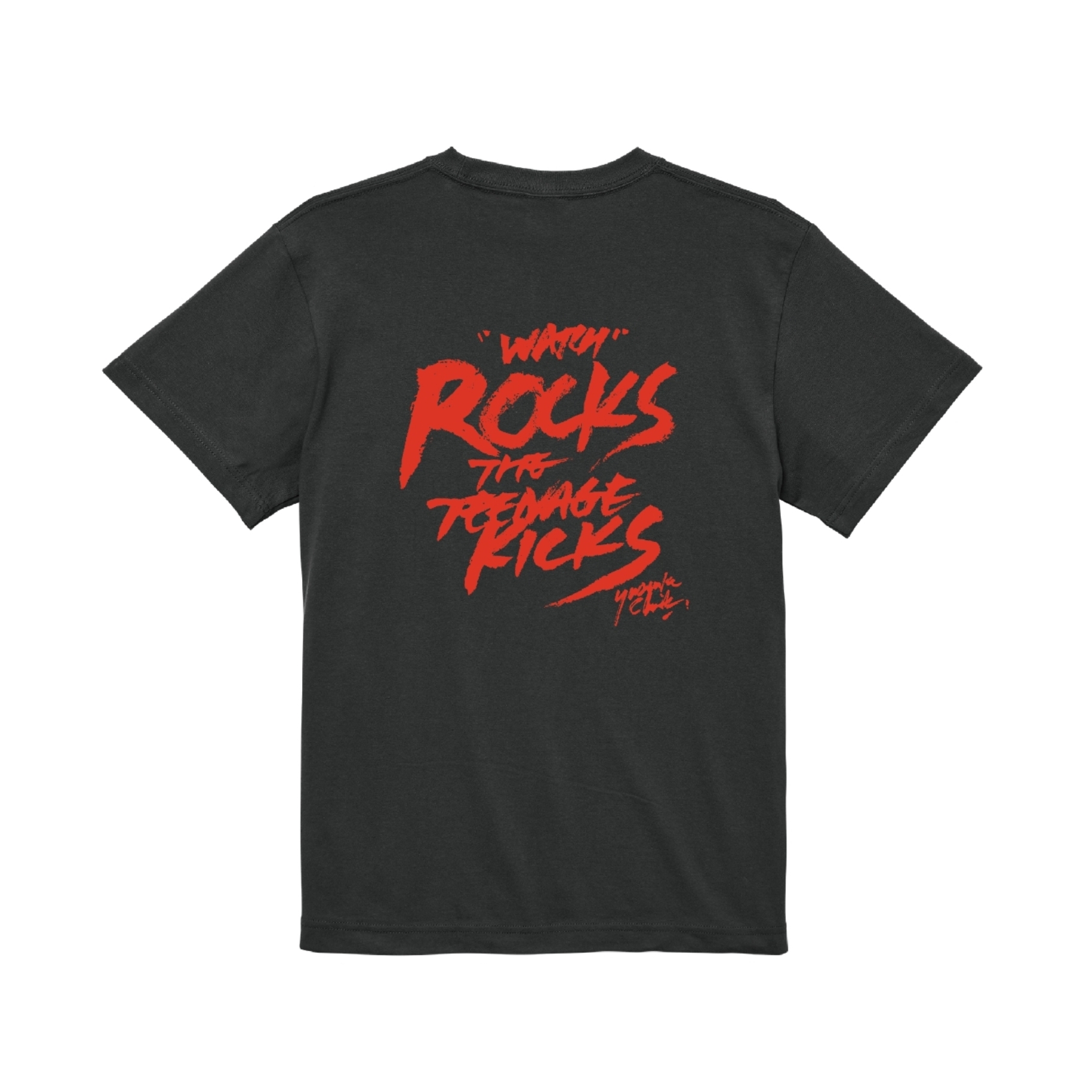 THE TEENAGE KICKS TEE (LIGHT-BLACK)