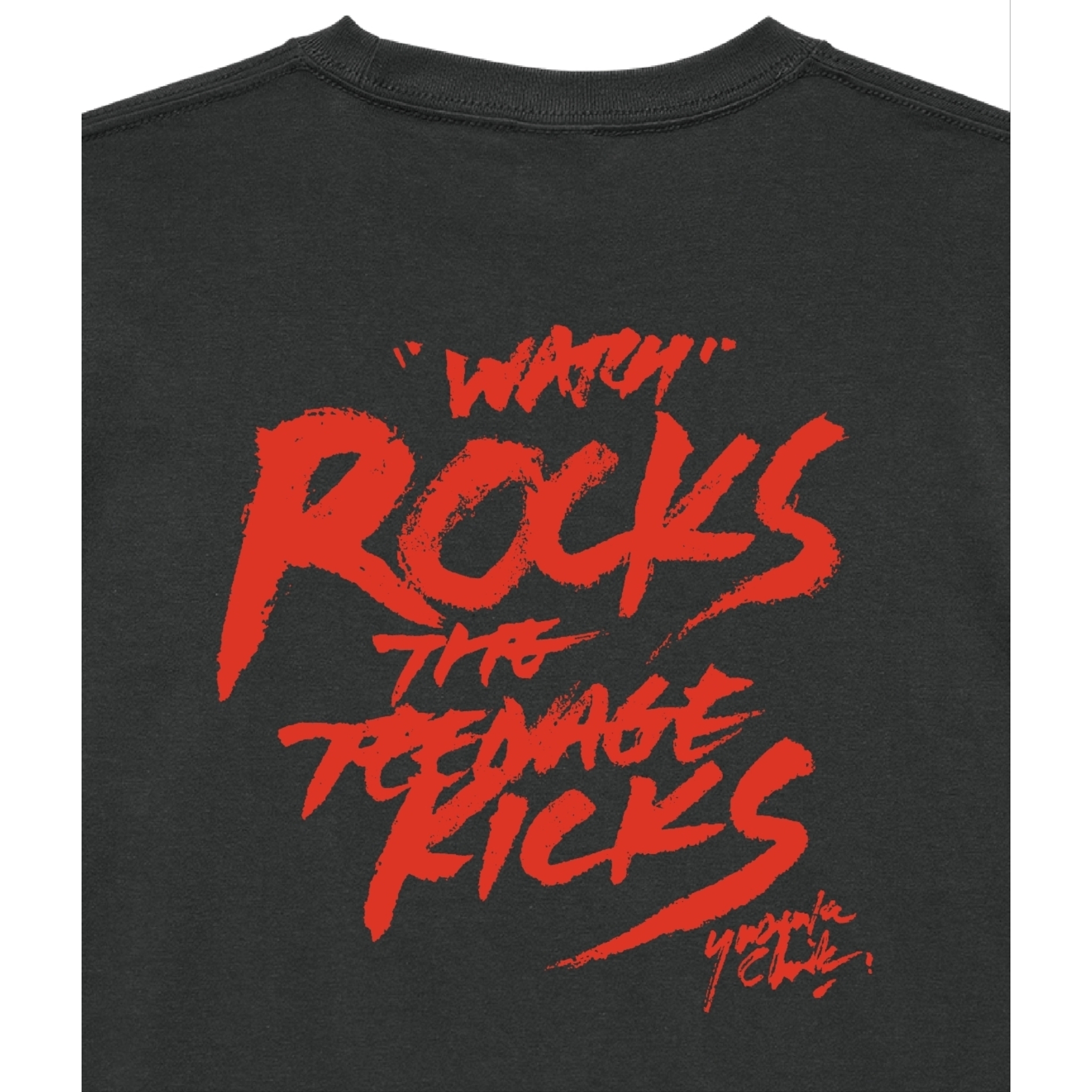 THE TEENAGE KICKS TEE (LIGHT-BLACK) - ウインドウを閉じる