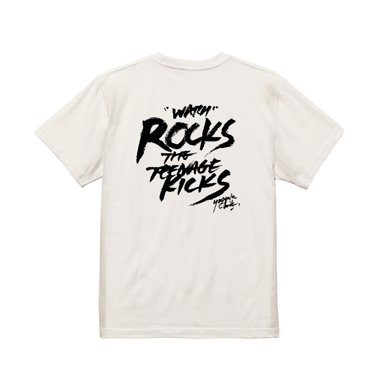 THE TEENAGE KICKS TEE (VANILLA WHITE)
