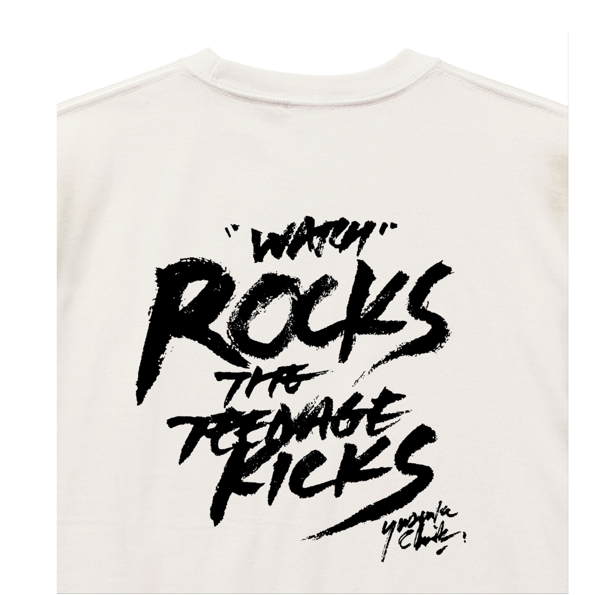 THE TEENAGE KICKS TEE (VANILLA WHITE) - ウインドウを閉じる
