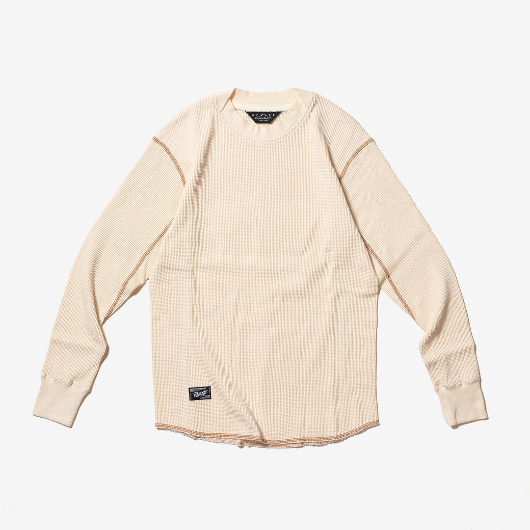 RENDER / Organic Waffle LS Pullover 2 (ECRU)