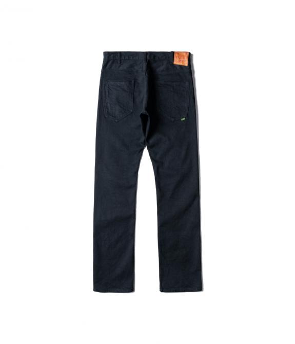 GERUGA /TIGHT STRAIGHT STRETCH DENIM PANTS (BK/BK)