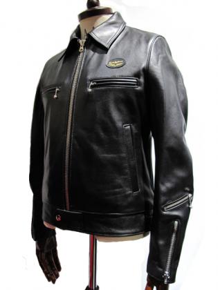 Lewis Leathers/#551T /TIGHT FIT DOMINATOR COW HIDE (BK)