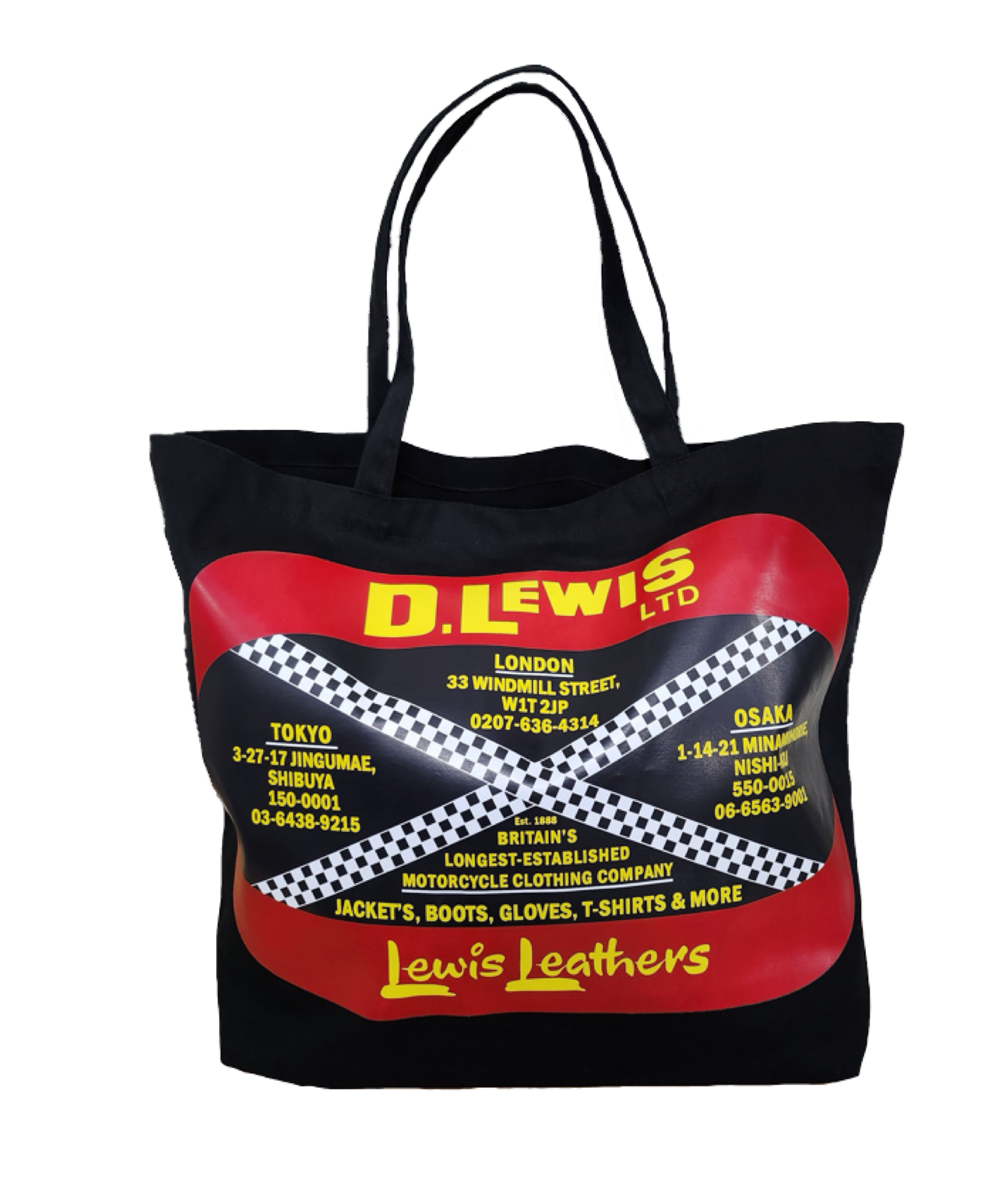 Lewis Leathers / Lewis Leathers Cotton Bag - ウインドウを閉じる