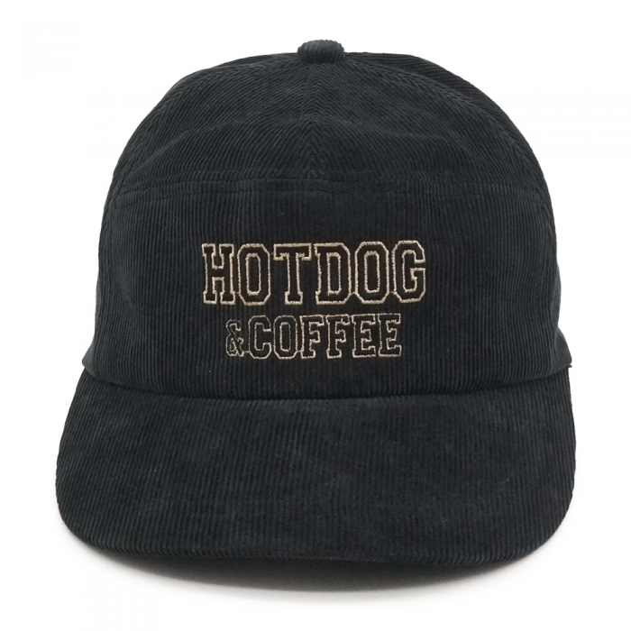 THE H.W. DOG & CO. / HOTDOG & COFFEE CAP (BK)