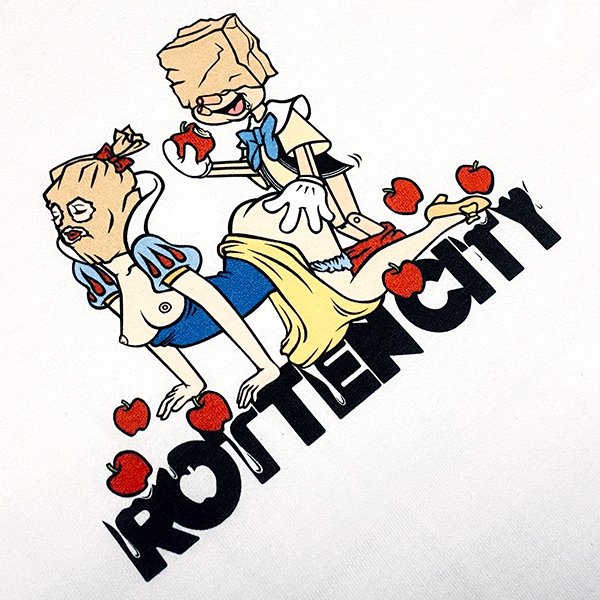 ROTTEN CITY / RottenCity Tee002 (WH)