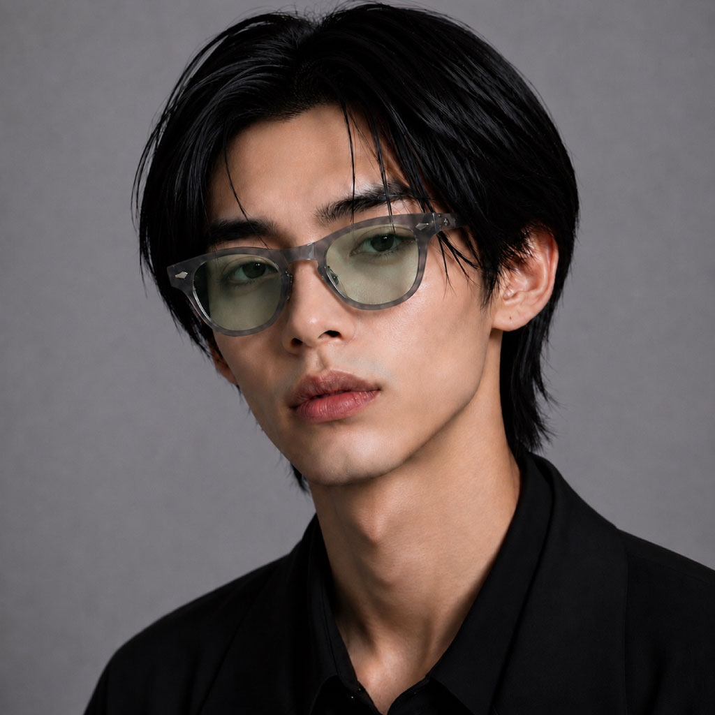 RADIO 7×Mr. CASANOVA /1977 / Clear Gray /Emerald Green Lens - ウインドウを閉じる