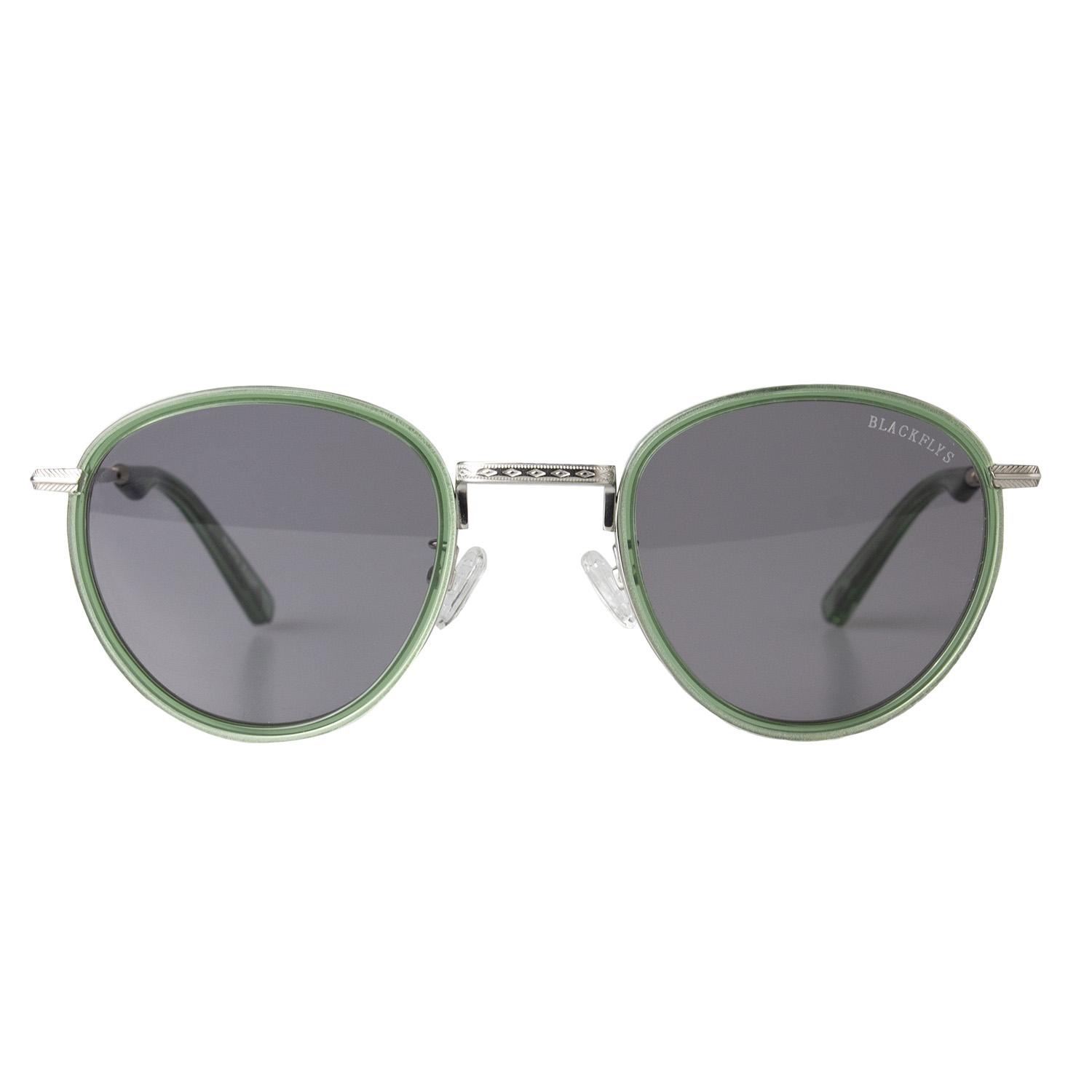 BLACK FLYS / FLY MILLWOOD (CLEAR GREEN-SILVER/LIGHT GREY) [17105