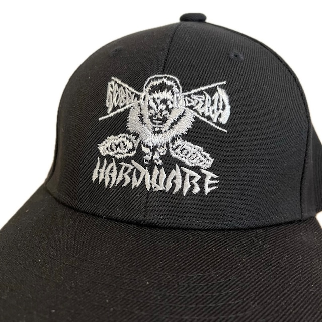 REBEL DREAD HARDWARE/ RDH LOGO CAP(BK/WH)