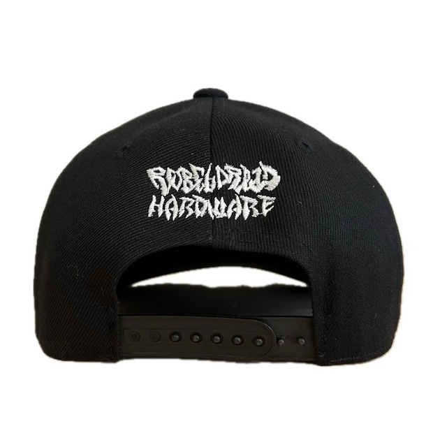 REBEL DREAD HARDWARE/ RDH LOGO CAP(BK/WH)