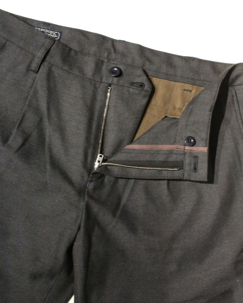 LOST CONTROL /TIGHT TROUSERS -CHINO- (CHARCOAL BK)