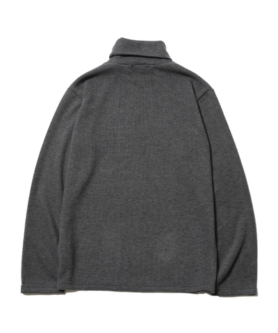 RG / BASIC TURTLE NECK KNIT LS (GRAY)