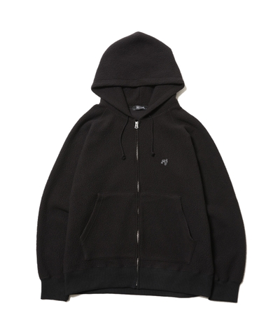 RG /BASIC BOA ZIP HOODIE (BLACK)
