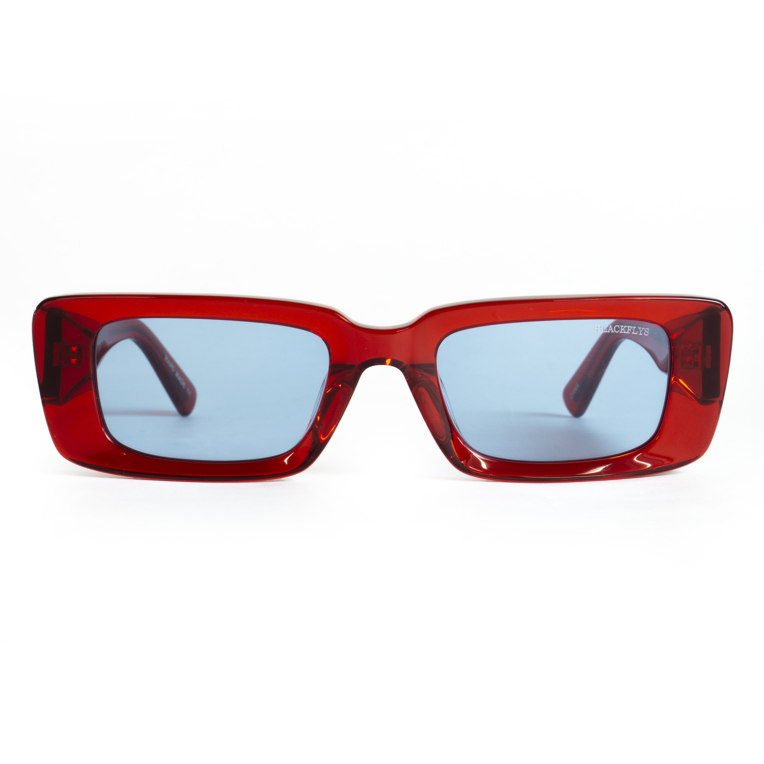 BLACK FLYS / FLY MARSHALL (CLEAR RED/LIGHT BLUE)