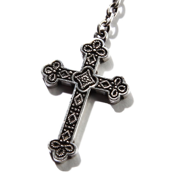 RG / CROSS NECKLACE (SILVER)