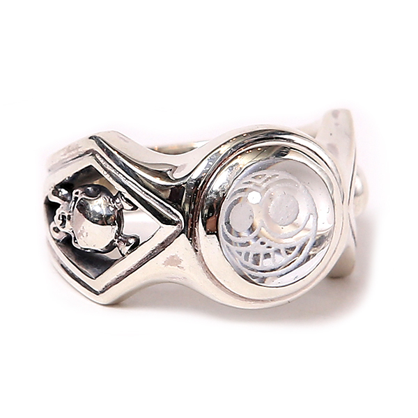 MAGICAL DESIGN / MARKED CRYSTAL RING (SIL)