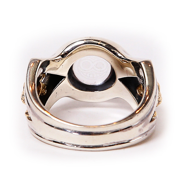 MAGICAL DESIGN / MARKED CRYSTAL RING (SIL/GOLD)
