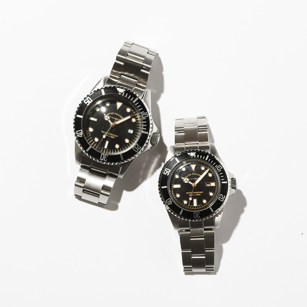 RG / GOOD OLD DIVER WATCH LEXES - STAINLESS STEEL