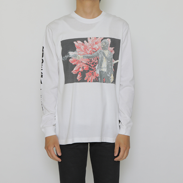 RG / Only Dahlia Knows. LS TEE (WH)