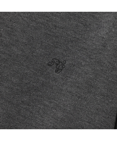 RG / BASIC U NECK KNIT LS (GRAY)