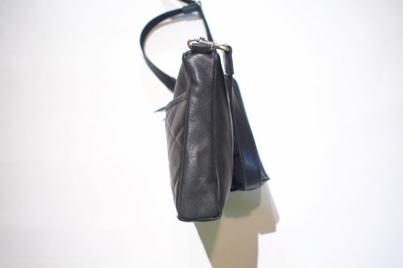 LOST CONTROL / Utility Leather Bag (BK)