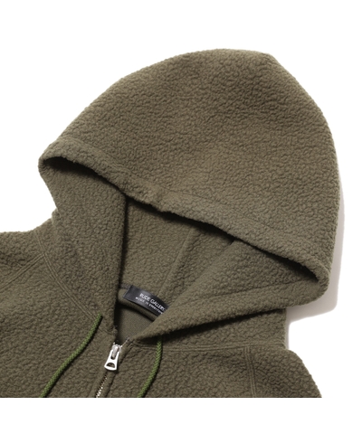RG /BASIC BOA ZIP HOODIE (OLIVE)
