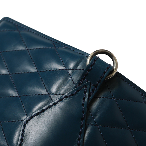 RG BLACK REBEL / OUTSIDERS DIA QUILTED LEATHER WALLET(TURQUOISE)