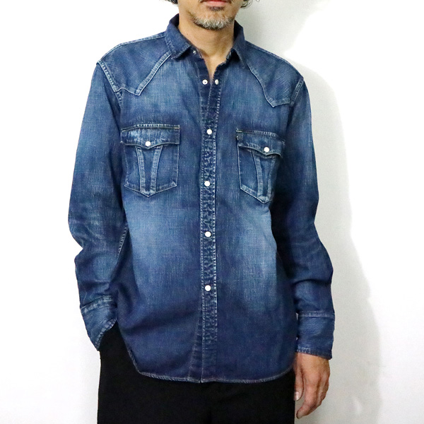 RG BLACK REBEL/ NEW ROAD JACK DENIM SH-VINTAGEWASH(IND)