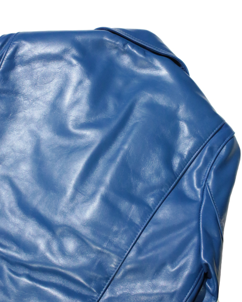 Lewis Leathers / #441T / TIGHT FIT CYCLONE HORSE HIDE (BLUE)