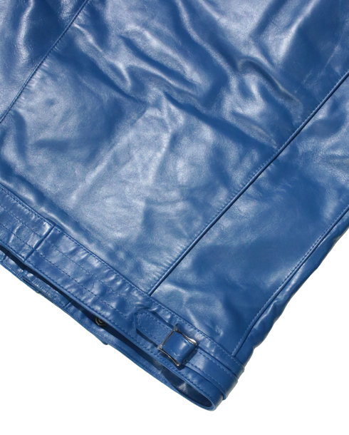 Lewis Leathers / #441T / TIGHT FIT CYCLONE HORSE HIDE (BLUE)