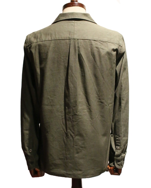 LOST CONTROL / SQUARE POCKET BS SHIRTS (OLIVE)