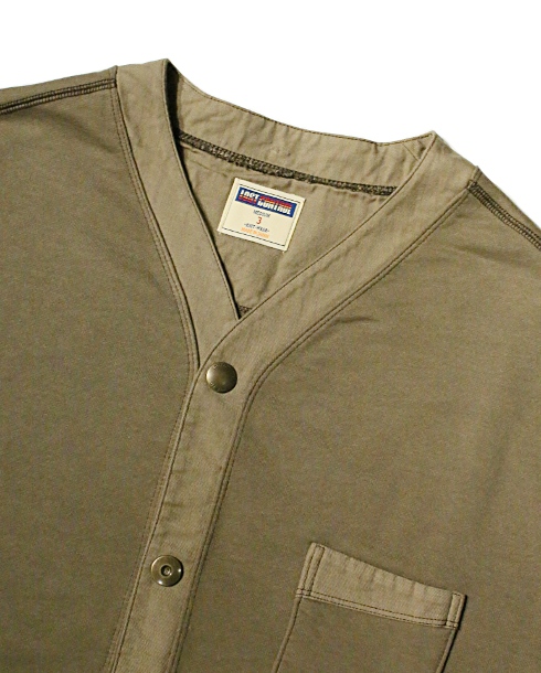 LOST CONTROL / FULL OPEN SWEAT SHIRTS (OLIVE)
