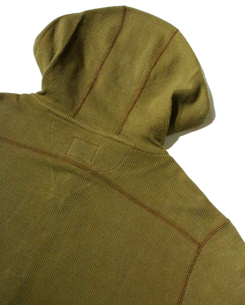 LOST CONTROL / HOODED ZIP THERMAL (MOSS GREEN)