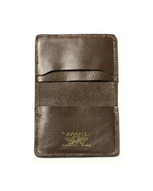 Lewis Leathers / CARD CASE (BROWN) - ウインドウを閉じる
