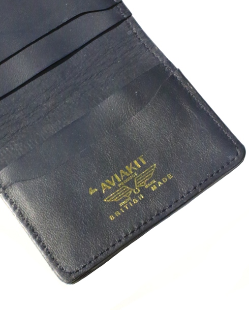 Lewis Leathers / CARD CASE (NAVY)