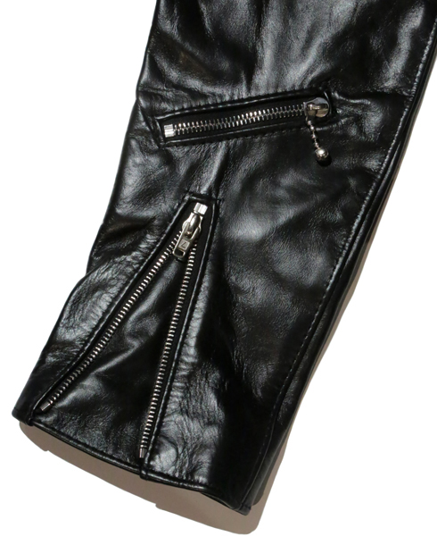 Lewis Leathers / #402T /TIGHT FIT 402LIGHTNING HORSE HIDE (BK)
