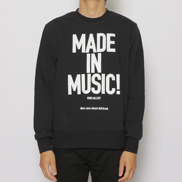 RG / MADE IN MUSIC CREW SW (BK)