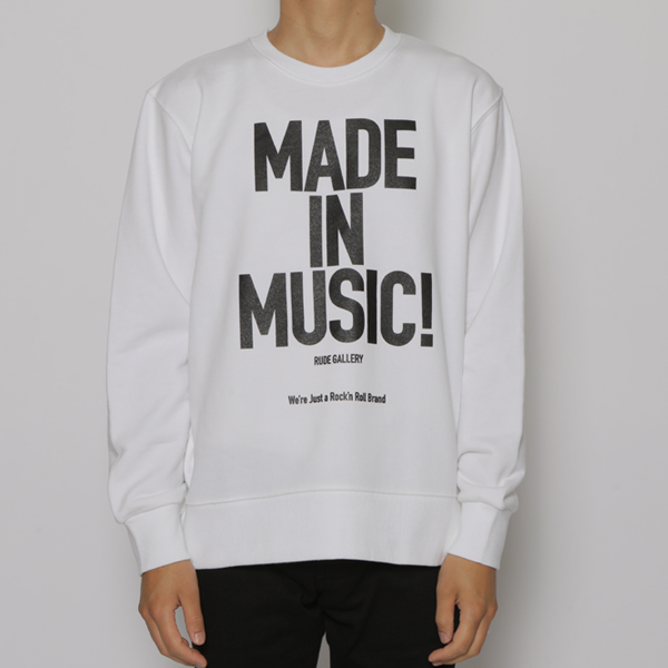 RG / MADE IN MUSIC CREW SW (WH)