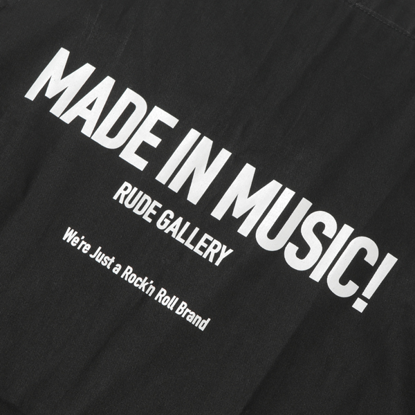 RG / MADE IN MUSIC APRON (BK)