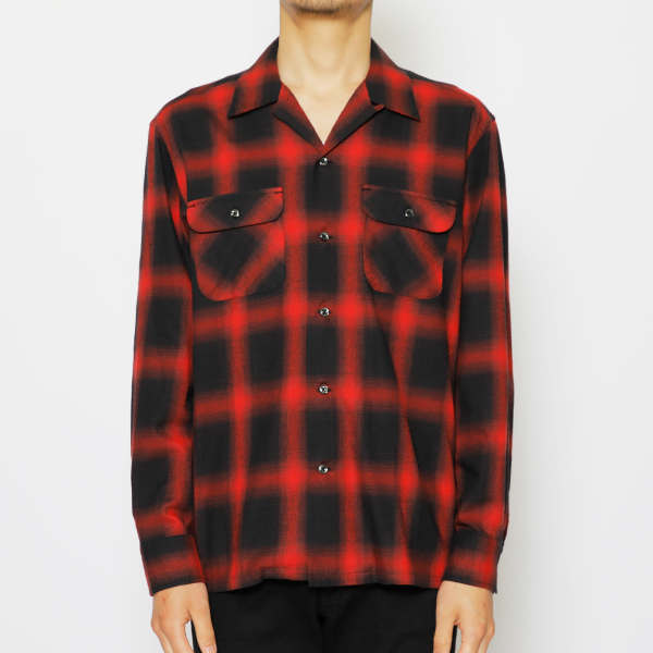 RG / OMBRE CHECK SHIRT (RED)