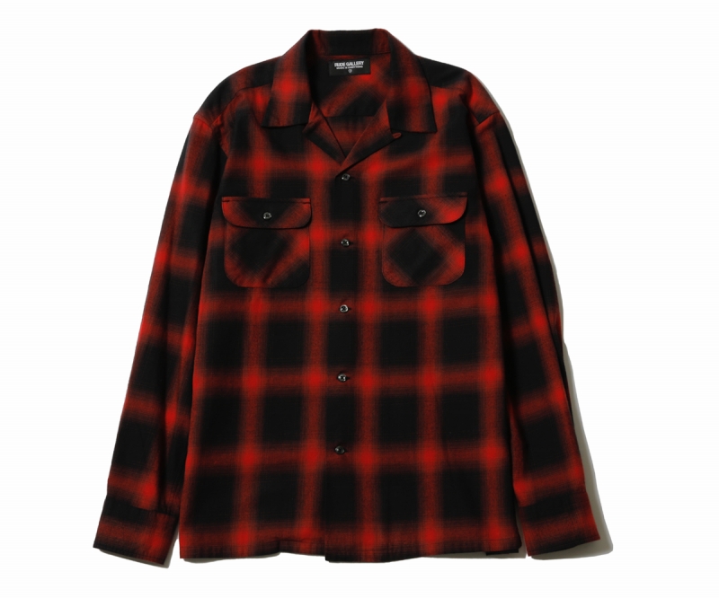 RG / OMBRE CHECK SHIRT (RED)